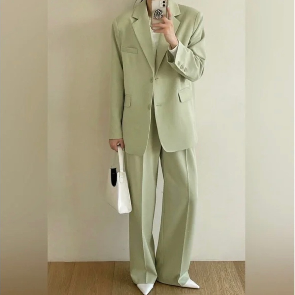 Frankie Shop Blazer, pistachio